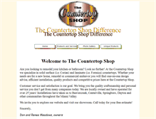 Tablet Screenshot of countertopshop.org